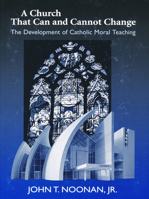 cover image of A Church That Can and Cannot Change